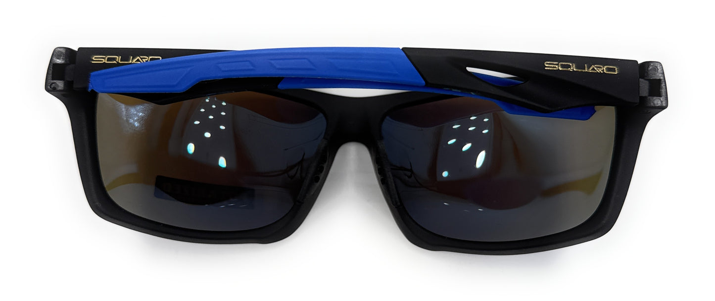 SQUARO Polarized Revo Mirror Sport Sunglasses premium quality UVA- UVB SQ20251561