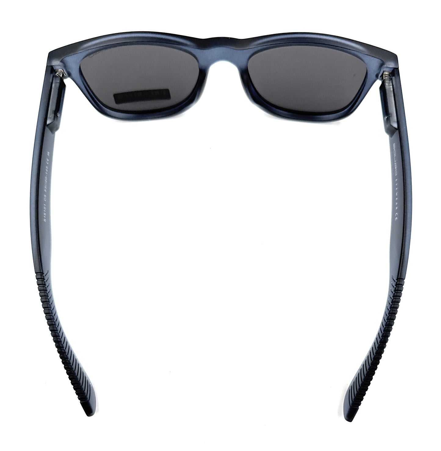 SQUARO Matte Black Polarized Sunglasses – Lightweight Premium quality Frame with Spring Hinges S16101