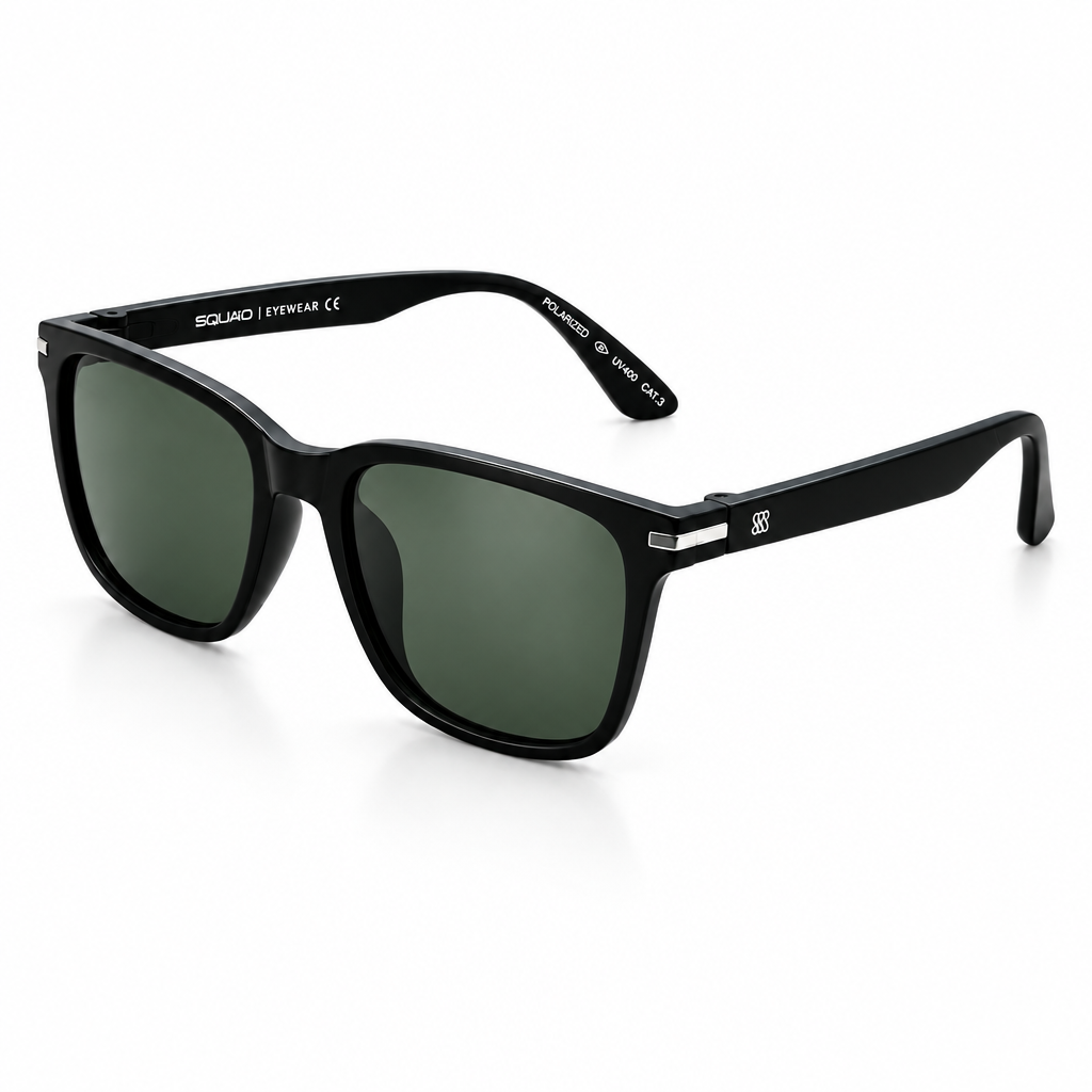 SQUARO Polarized Sunglasses Men Women Driving Fishing Biking Hiking UVB-UVA 400 SQ20261590 58#20_142(mm)