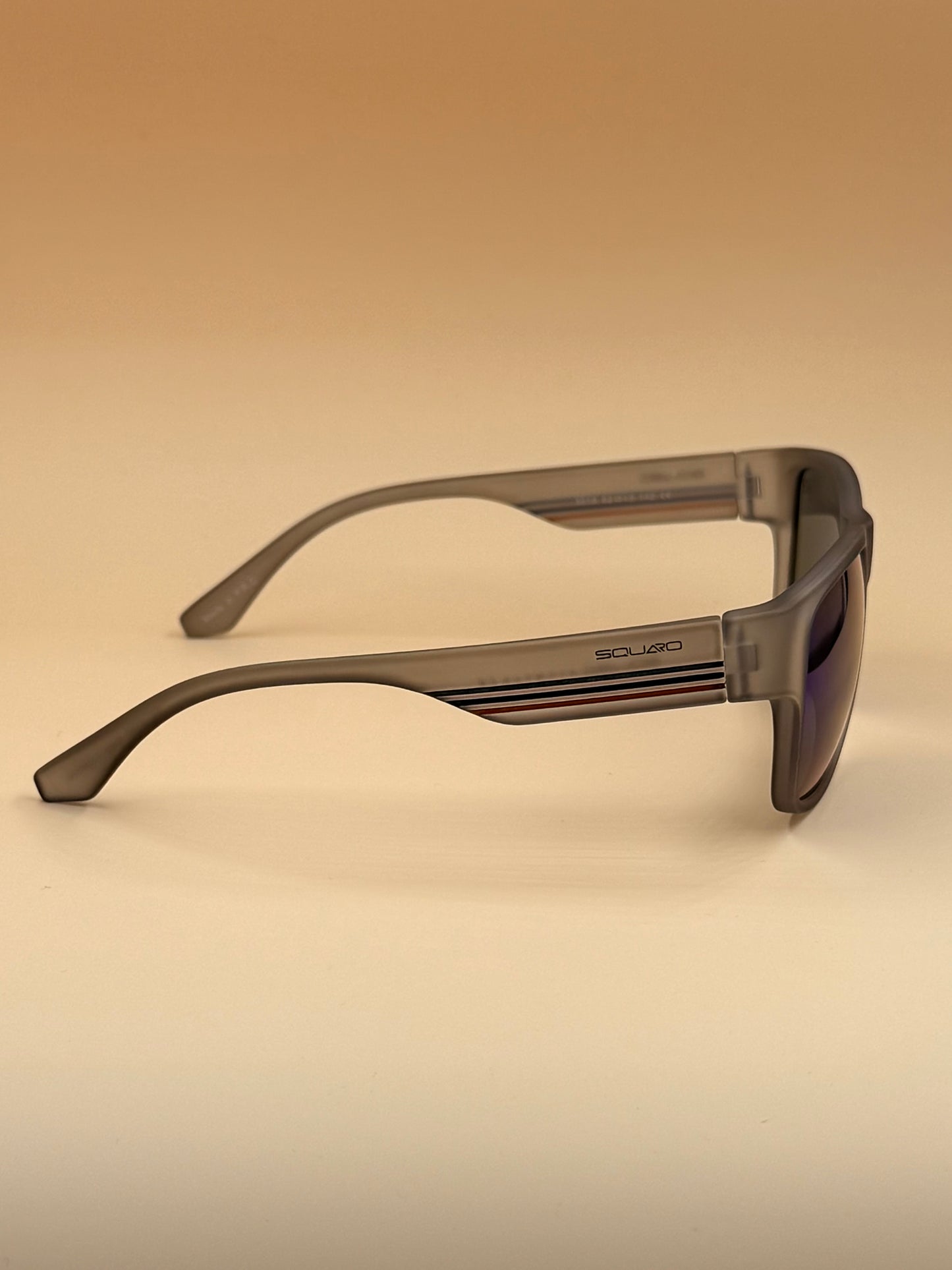 SQUARO Model 3018 Polarized Sunglasses – Matte Black Frame | UV400 Protection