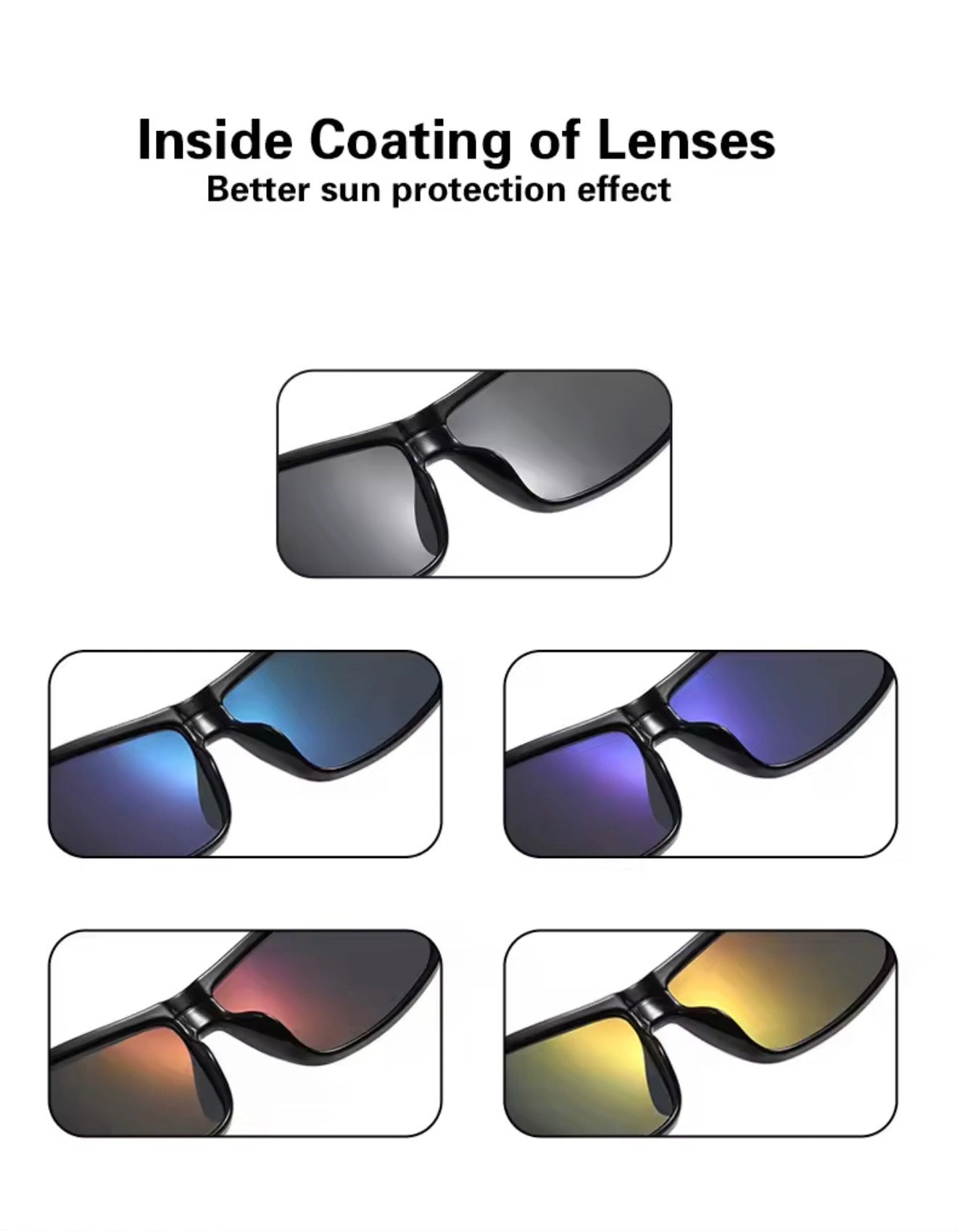 SQUARO Polarized Sunglasses – Men women Lightweight Classic Square Frame wrap style Driving Fishing sport    UVA-UVB SQ20261574