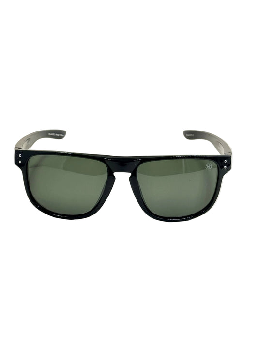 SQUARO TAC Polarized Sunglasses – Black Frame with Premium UV400 Protection SQ20261595 54#19-134