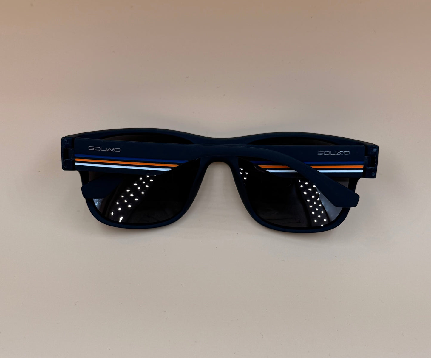 SQUARO Model 3018 Polarized Sunglasses – Matte Black Frame | UV400 Protection