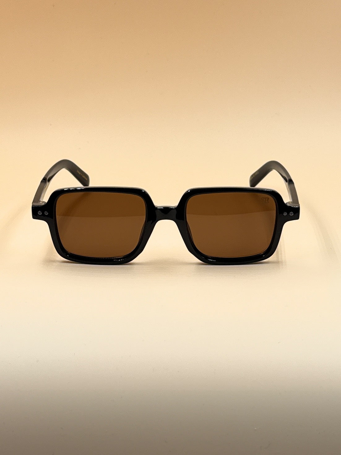 SQUARO SQ20261583 Rectangular Unisex Sunglasses – Classic Black Frame with Durable Flex Hinges