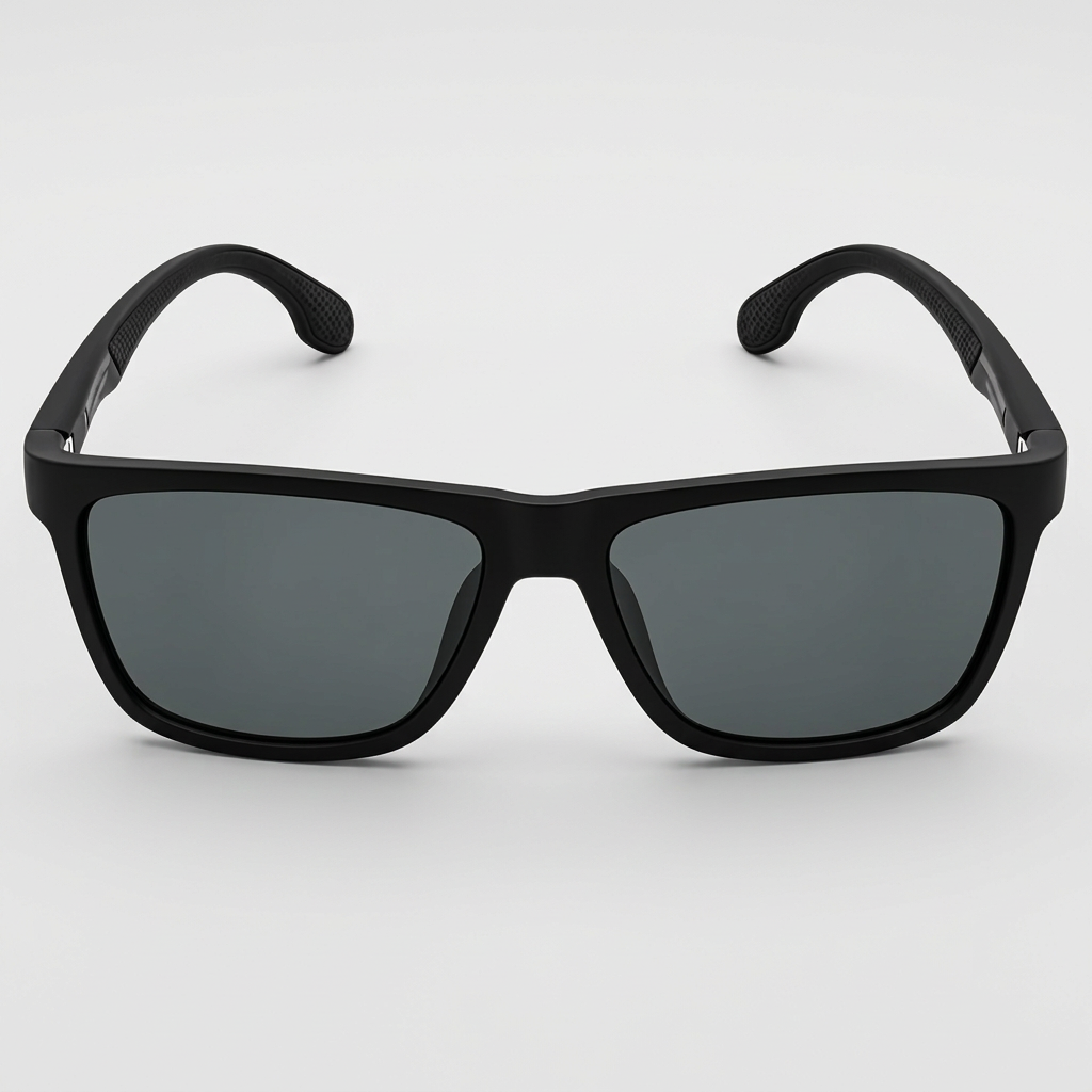 SQUARO Matte Black Polarized Sunglasses – Lightweight Premium quality Frame with Spring Hinges
SQ20241517