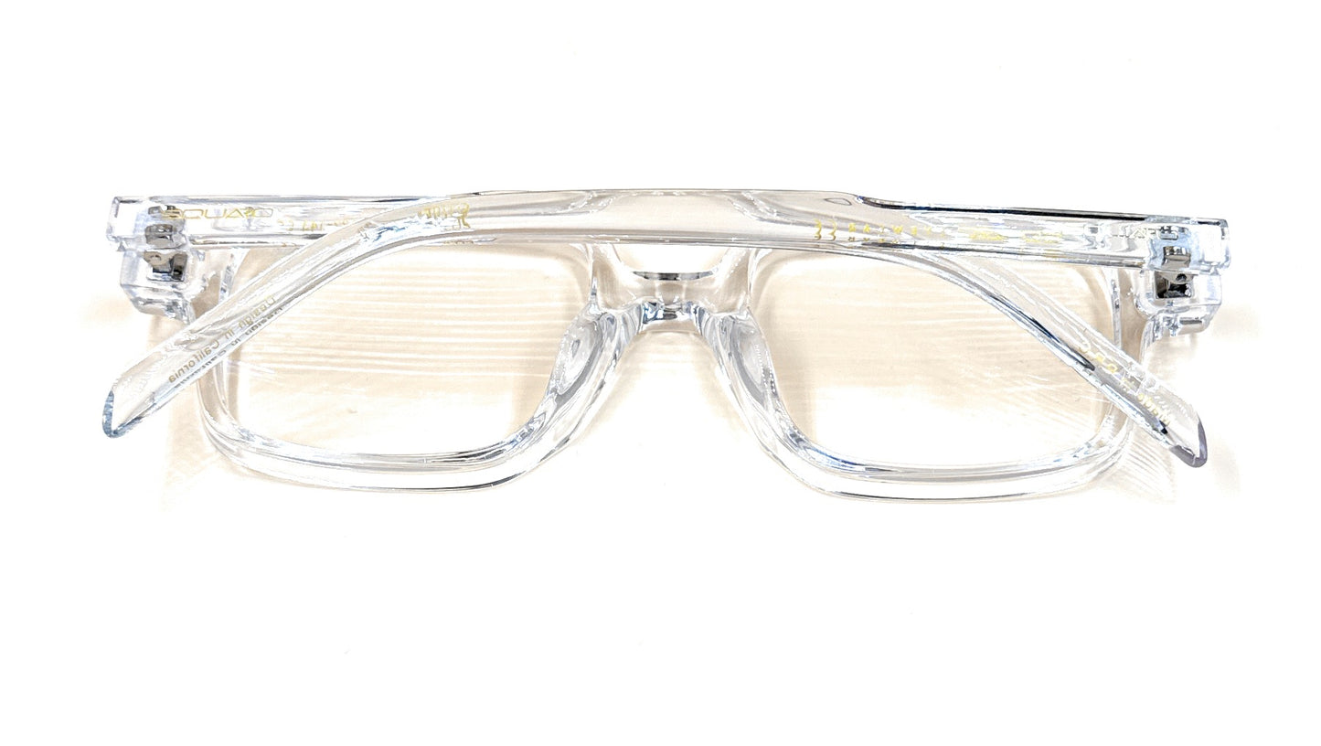 SQUARO SQ20261583 Rectangular Unisex Sunglasses – Classic Black Frame with Durable Flex Hinges