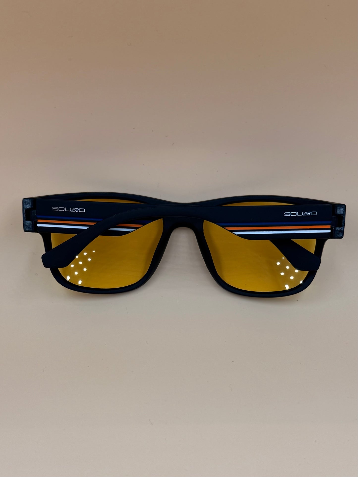 SQUARO Model 3018 Polarized Sunglasses – Matte Black Frame | UV400 Protection