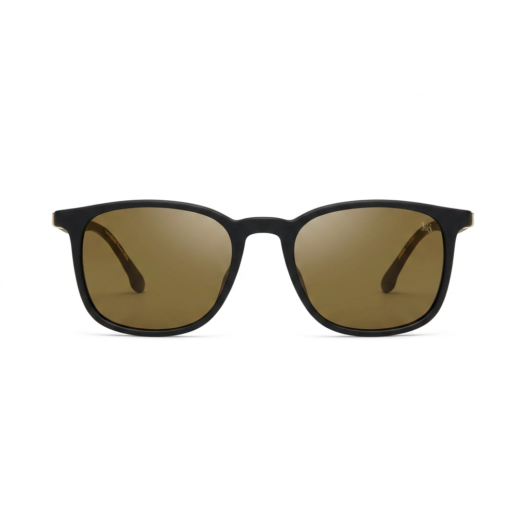 SQUARO Matte Black Polarized Sunglasses – Lightweight Premium quality Frame with Spring Hinges
SQ20261600
