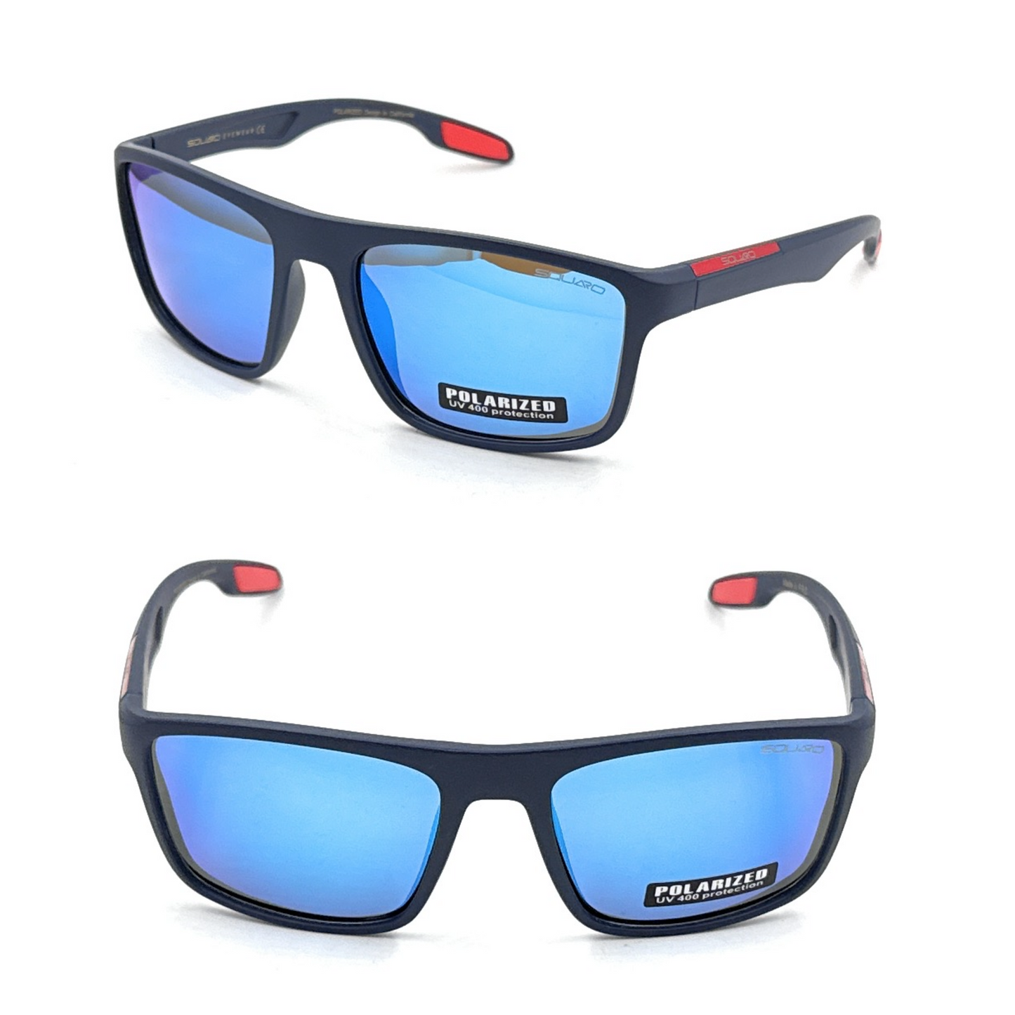 SQUARO Polarized Sunglasses Men Women Driving Fishing Biking Hiking UVB-UVA 400 SQ20251568