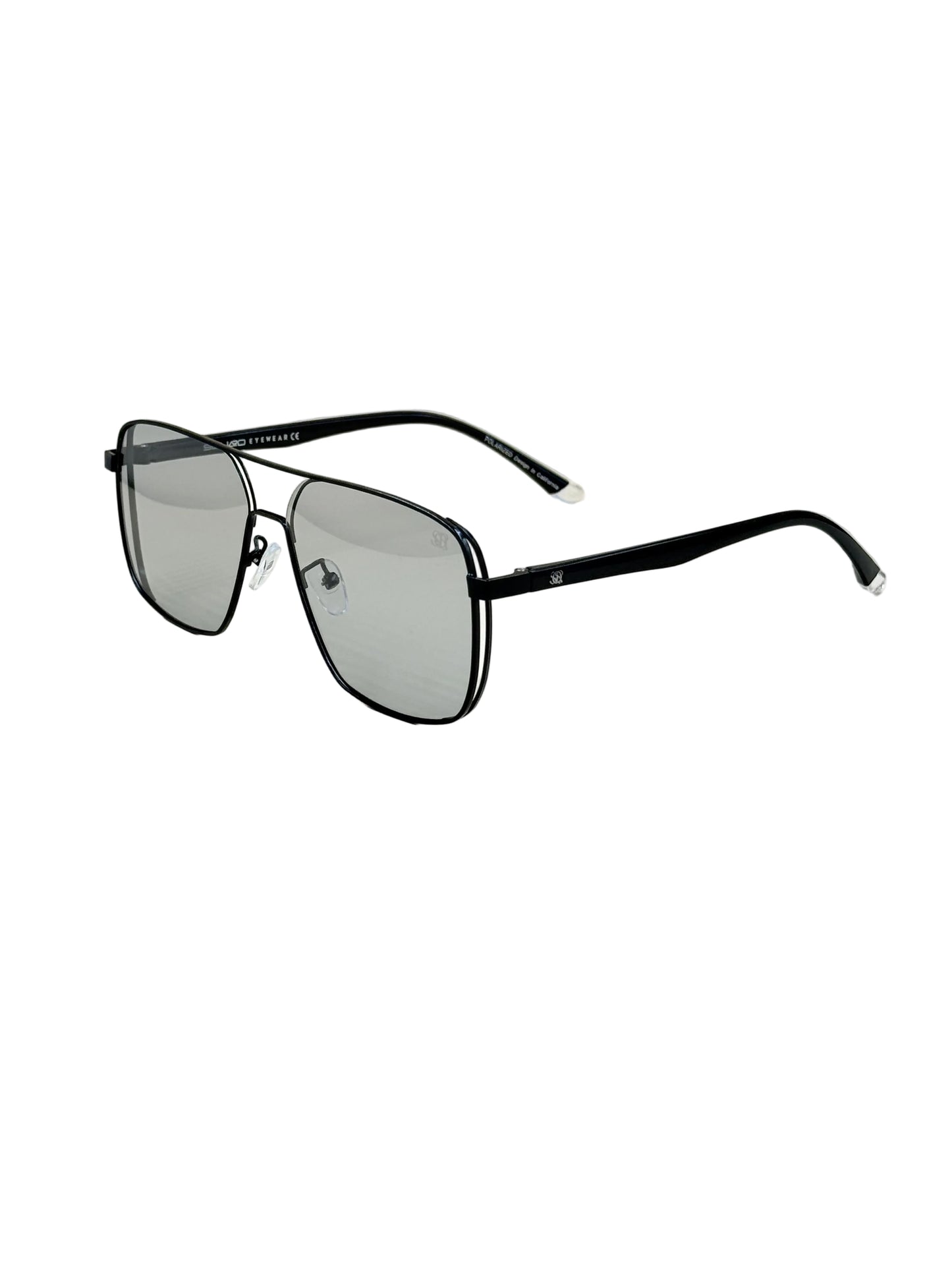 SQUARO Polarized Photochromic Square Sunglasses – TR90 + Metal Frame | UV400 Protection High Quality Light weight SQ20261611Square