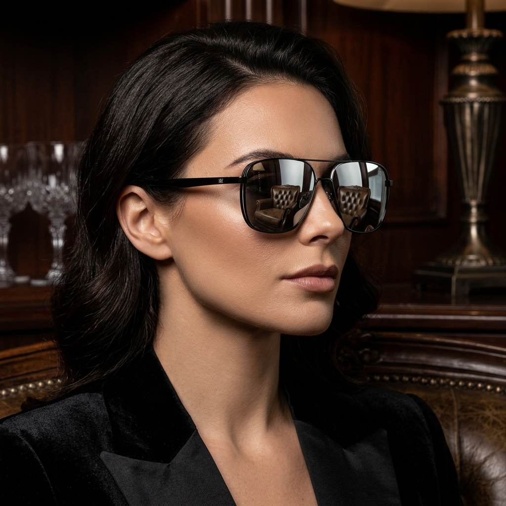 SQUARO Polarized Photochromic Aviator Sunglasses – TR90 + Metal Frame | UV400 Protection High Quality Light weight SQ20261611Square