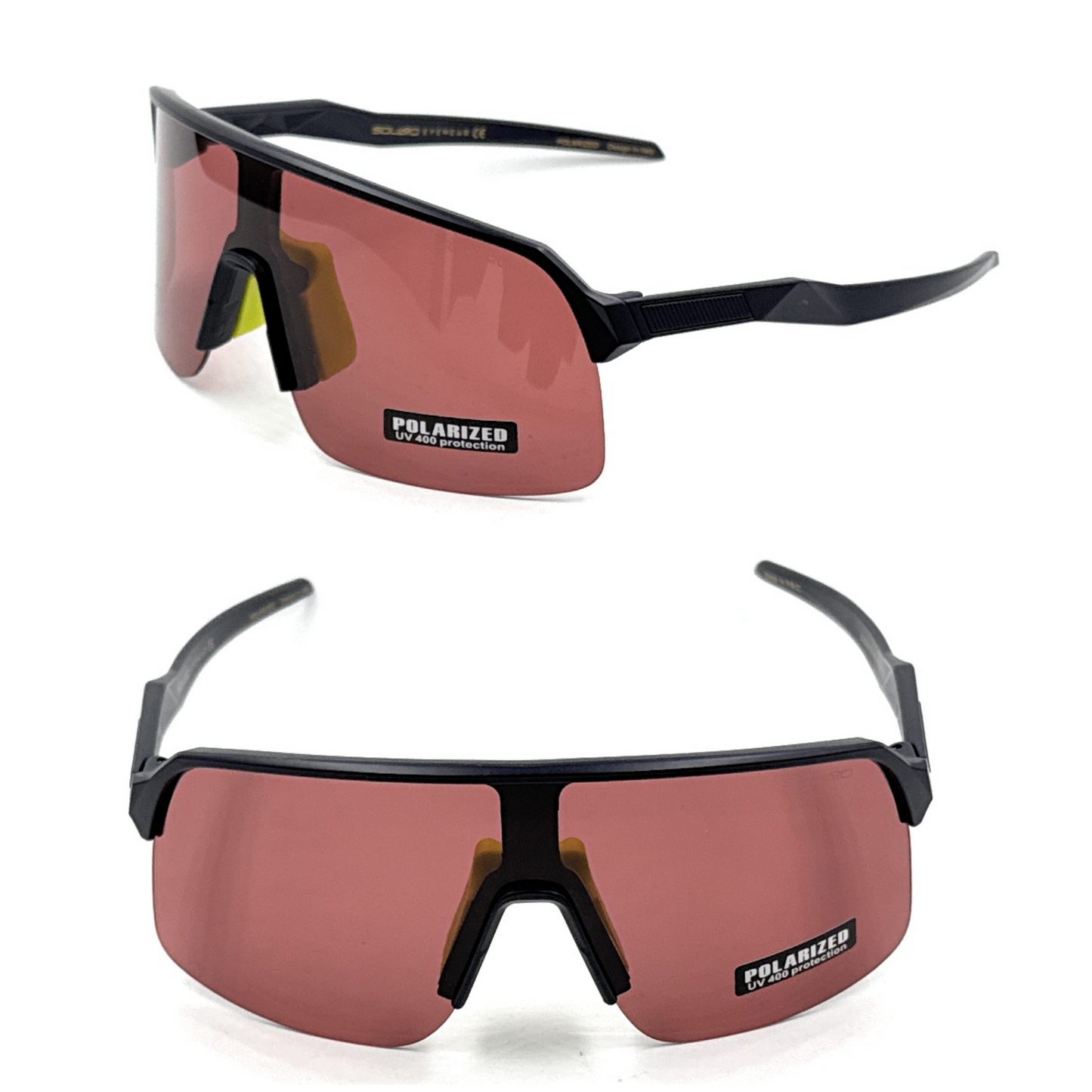 SQUARO Polarized Blue Mirror Sport Sunglasses Biking Fishing Hiking Running Driving All activities with the premium quality UVA-UVB SQ20251531