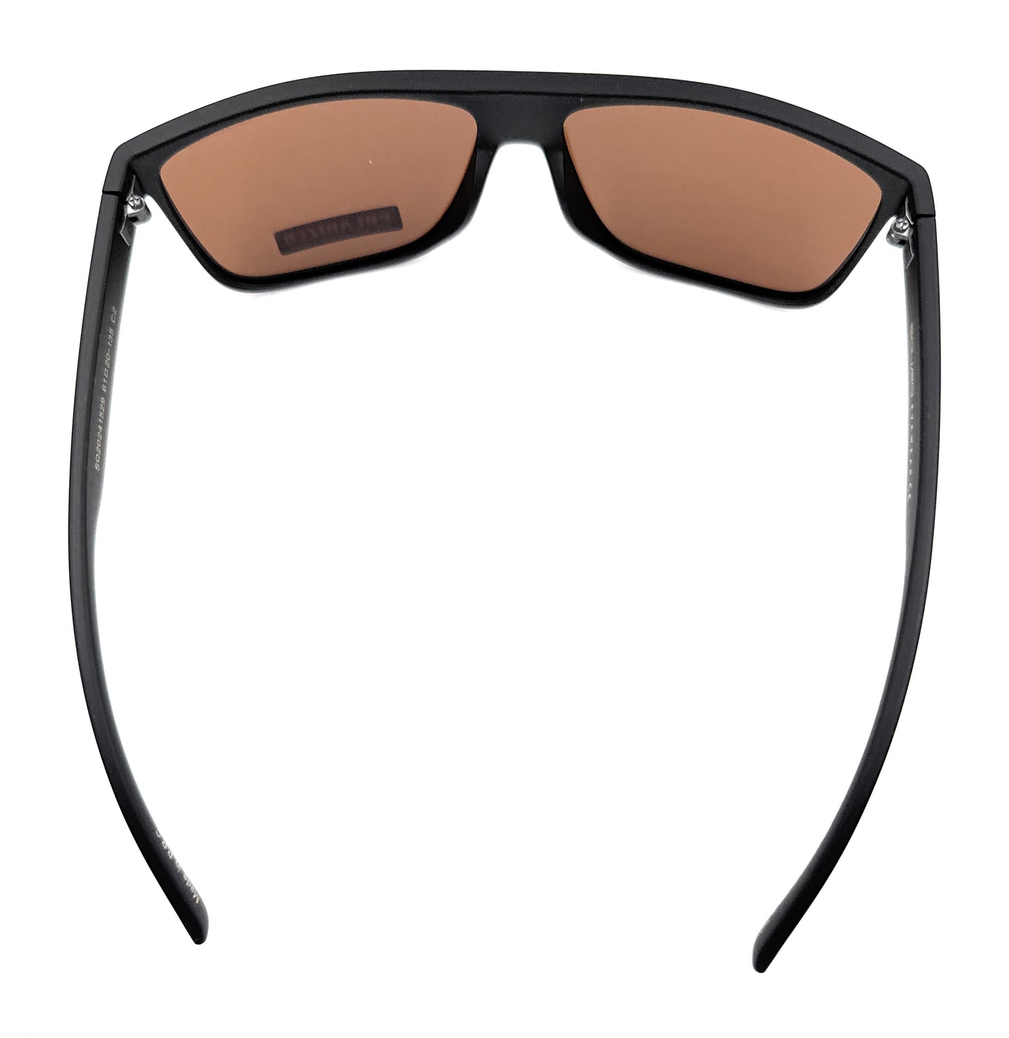 SQUARO TAC Polarized Sunglasses – Matte Black Frame with Soft Touch Rubber Coating | Premium UV400 Protection SQ20241529