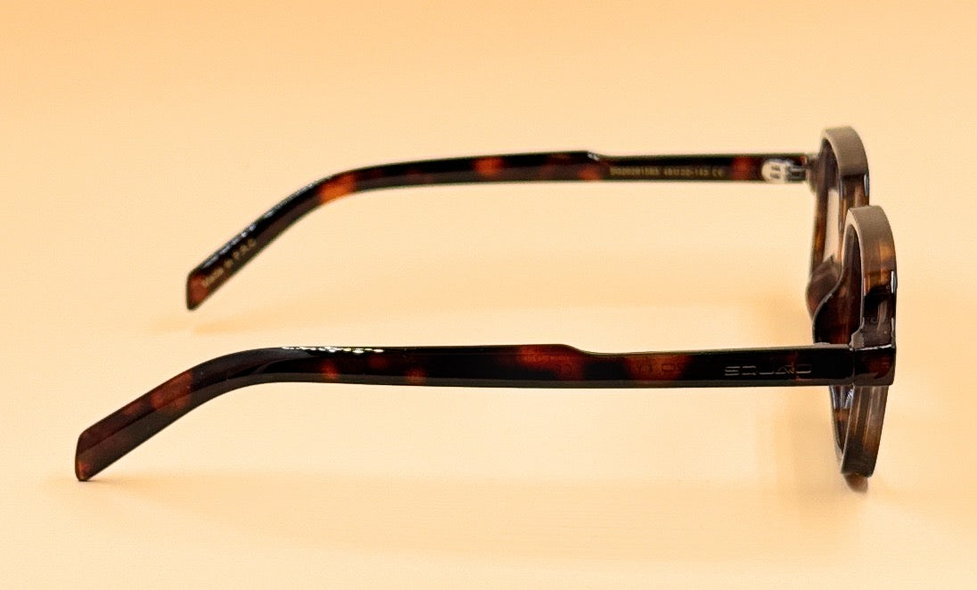 SQUARO SQ20261583 Rectangular Unisex Sunglasses – Classic Black Frame with Durable Flex Hinges