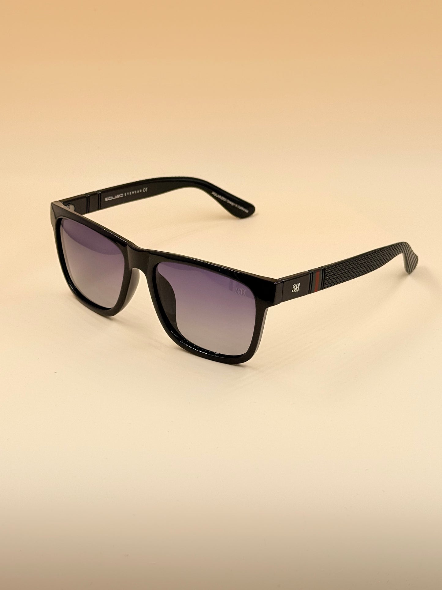 SQUARO Polarized Square Sunglasses - UV400 Protection with TAC Lenses SQ20261592 54#18-139(mm)
