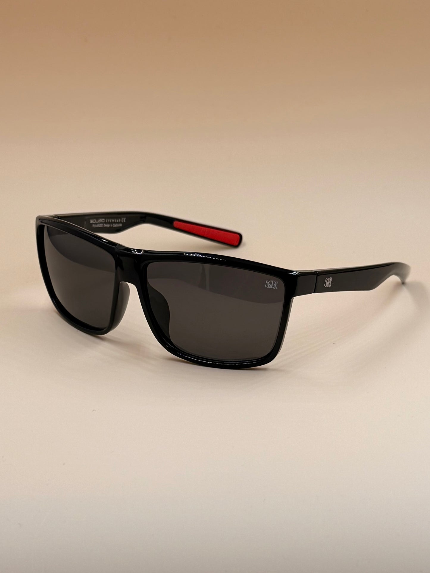 SQUARO Polarized Sunglasses – Men women Lightweight Classic Square Frame wrap style Driving Fishing sport    UVA-UVB SQ20261574