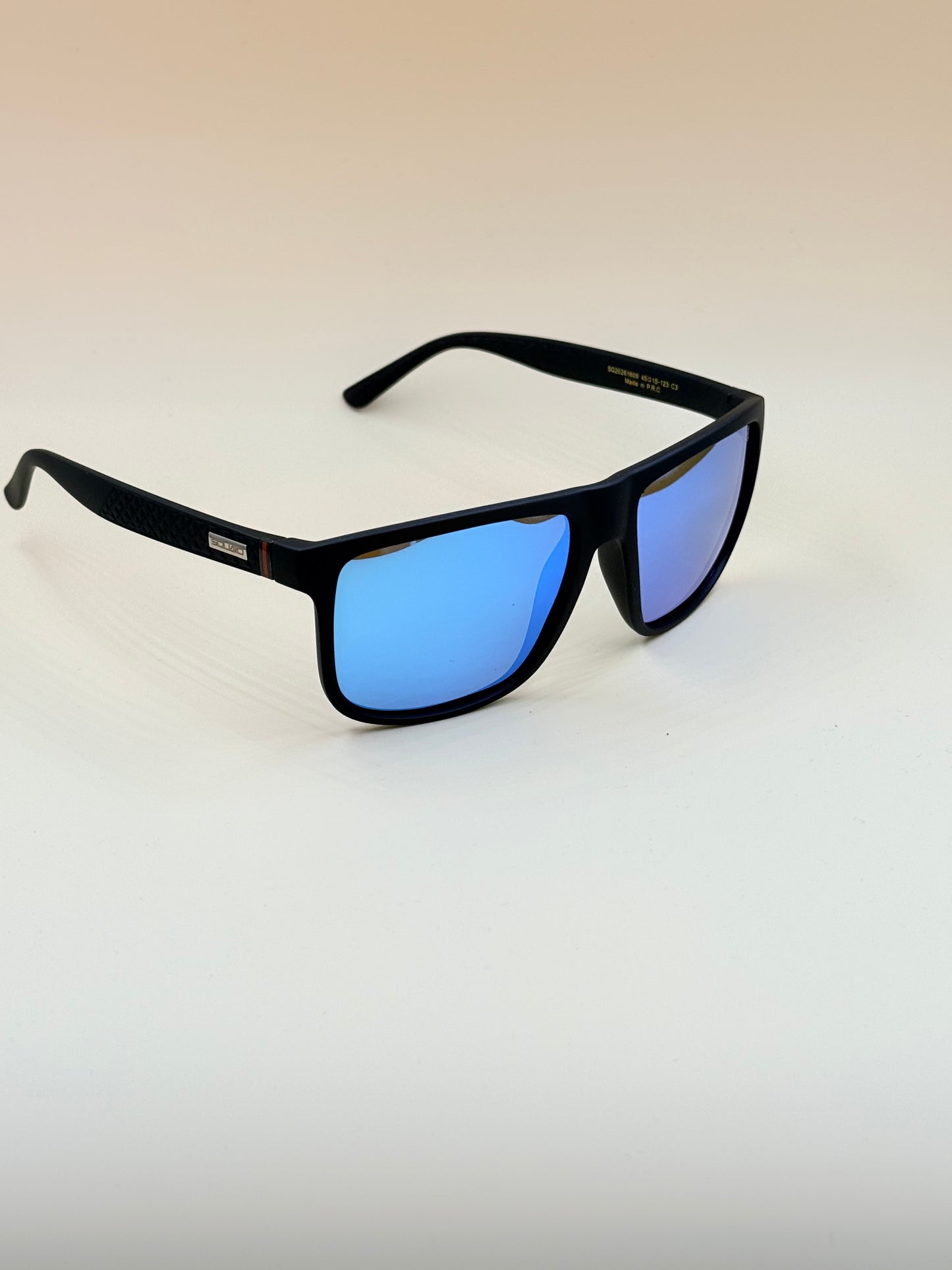 Rectangle SQUARO Polarized Sunglasses Men Women Driving Fishing Biking Hiking UVB-UVA %100 protection SQ20261609 45#15-123(mm)