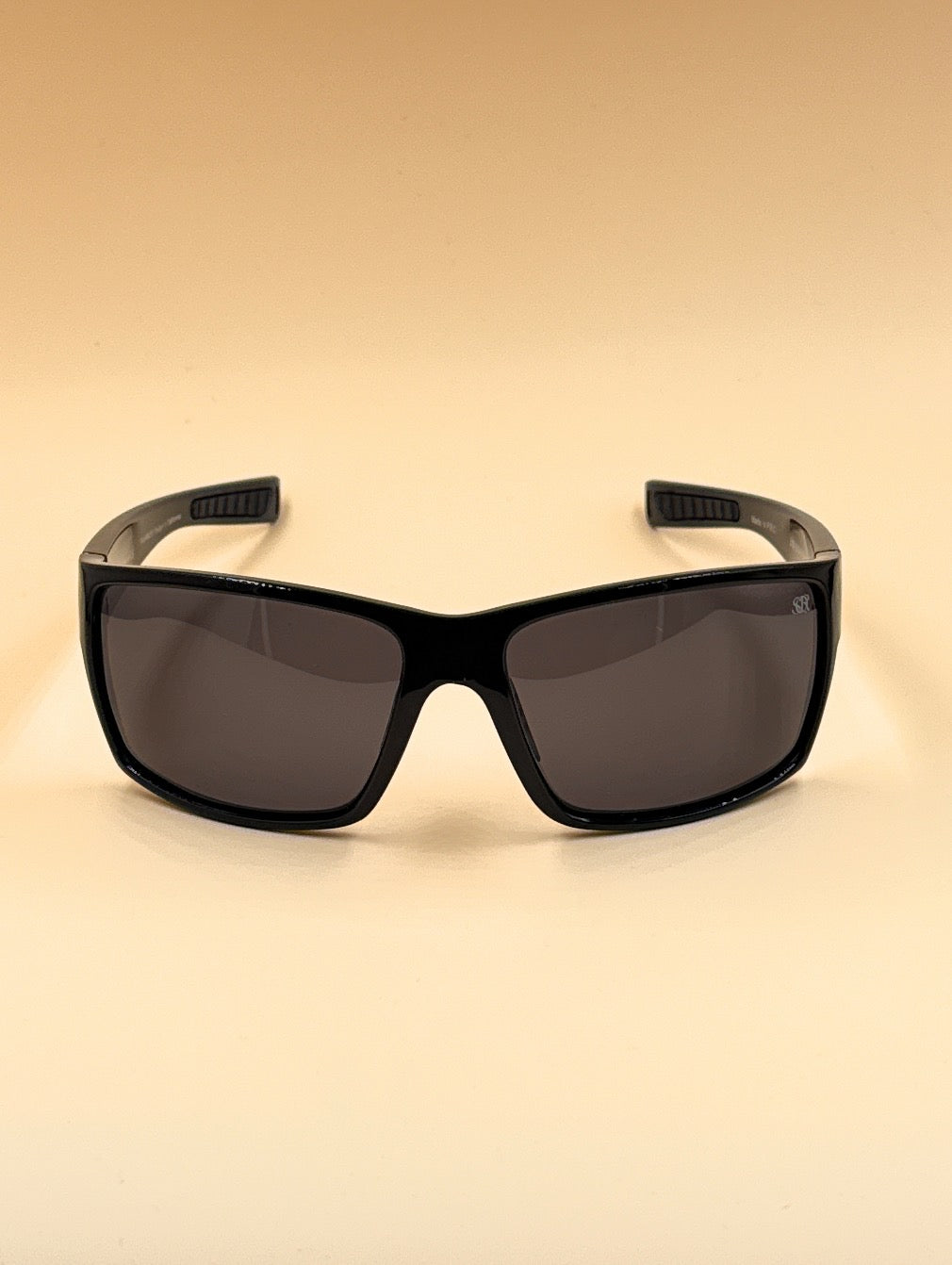 SQUARO 3150 Polarized Sport Sunglasses for Men – Matte Black Frame with Revo Polarized Lenses | UV400 Protection