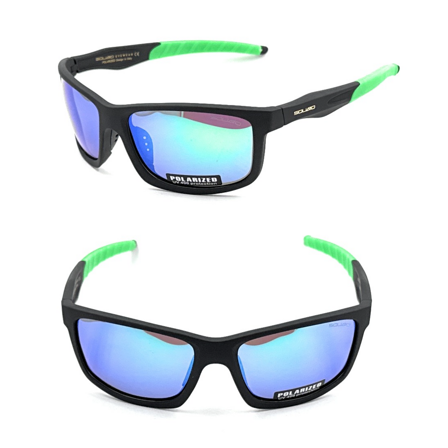 SQUARO Polarized Revo Mirror Sport Sunglasses premium quality UVA- UVB SQ20251560