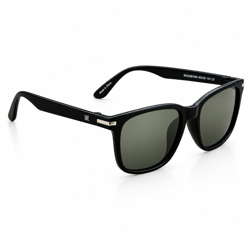 SQUARO Polarized Sunglasses Men Women Driving Fishing Biking Hiking UVB-UVA 400 SQ20261590 58#20_142(mm)