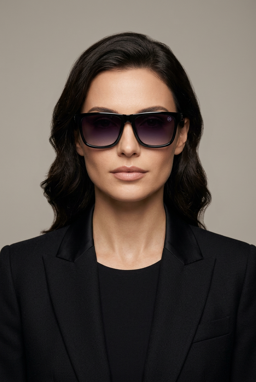 SQUARO Polarized Square Sunglasses UVB- UV400 -%100 Protection with TAC Lenses SQ20261592