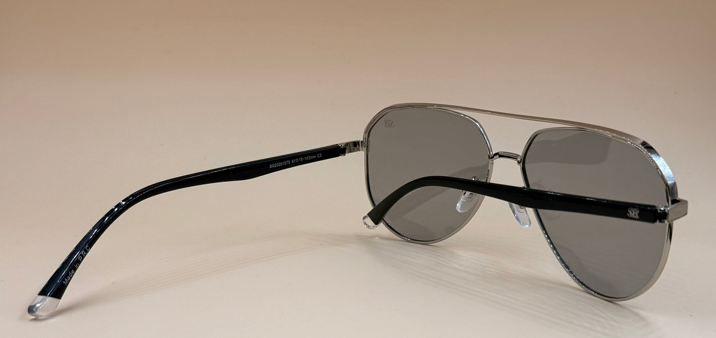 SQUARO Polarized Photochromic Aviator Sunglasses – TR90 + Metal Frame | UV400 Protection High Quality Light weight SQ20261579
