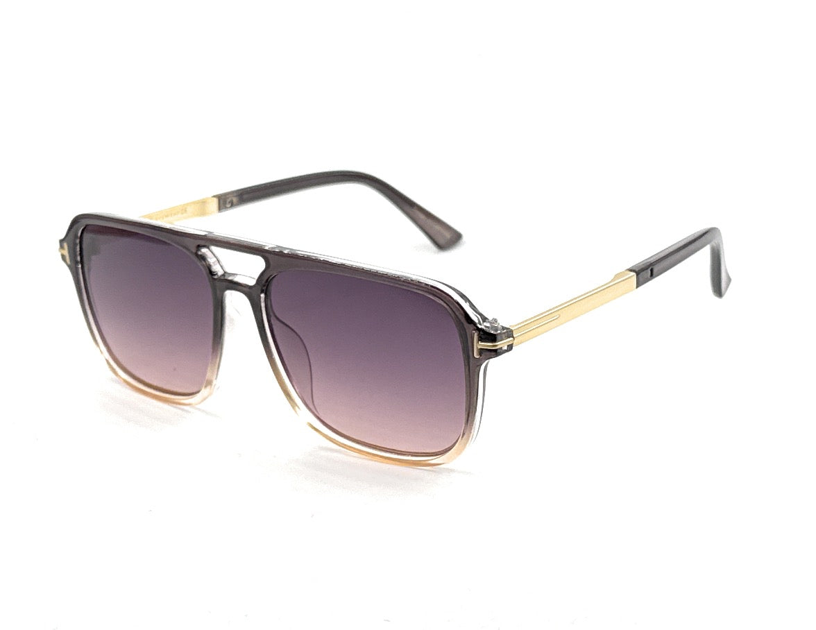 SQUARO Premium Quality Fashion Sunglasses – Black Frame with Gradient Gray Lenses | Classic Square Design
SQ20241520