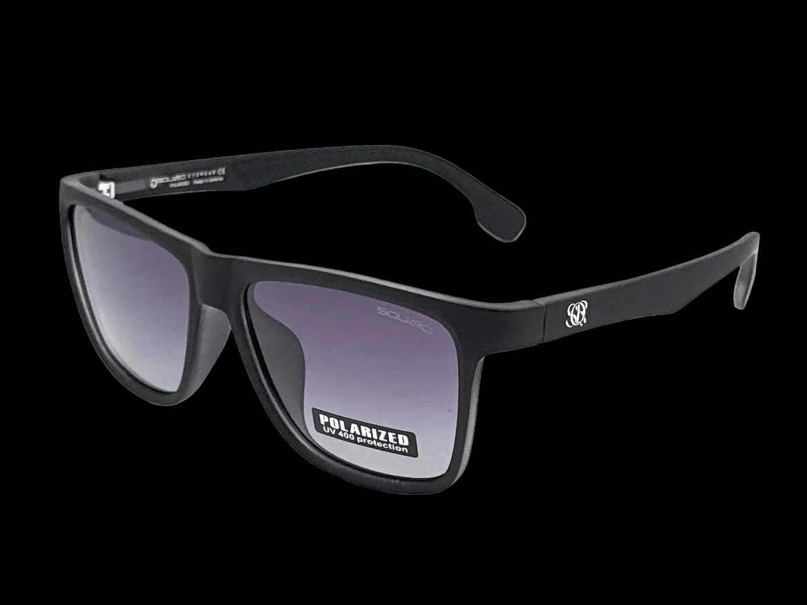 SQUARO Matte Black Polarized Sunglasses – Lightweight Premium quality Frame with Spring Hinges
SQ20241517