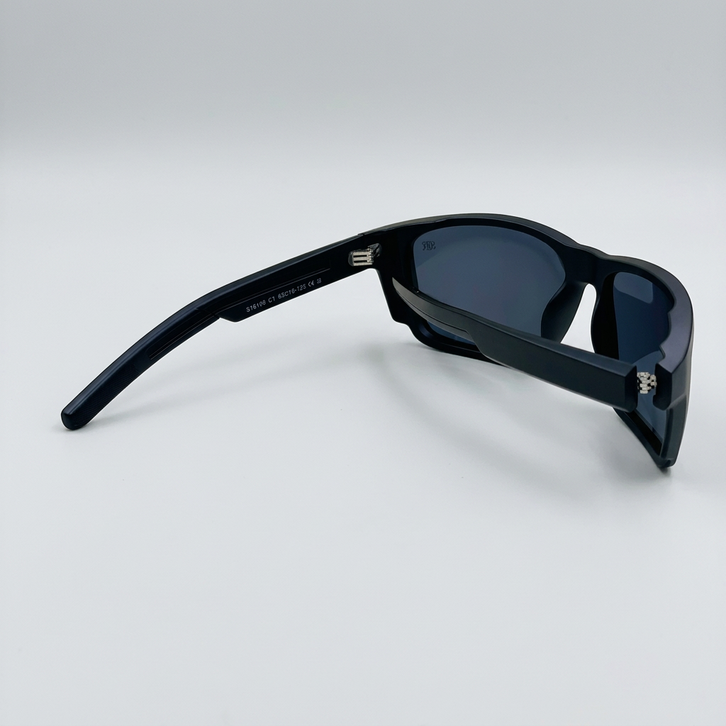 SQUARO Polarized Sunglasses Fishing Driving Hiking Running Rectangular Men Women Unisex UVB-UVA 400 S16108