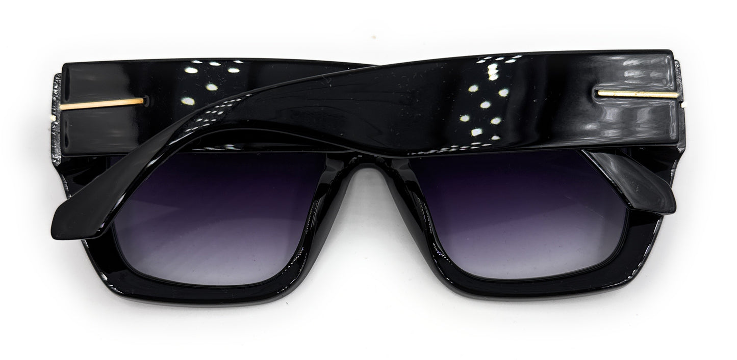 Women’s Cat-Eye Fashion Sunglasses – Premium Non-Polarized Gradient Purple Lens | SQUARO SQ20241521