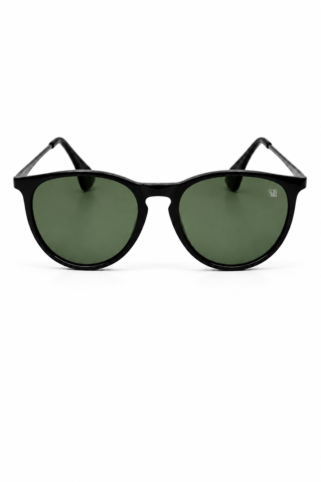 SQUARO Classic Round Polarized Sunglasses – Crystal Champagne Frame / Brown Lens

UVB- UVA SQ2026