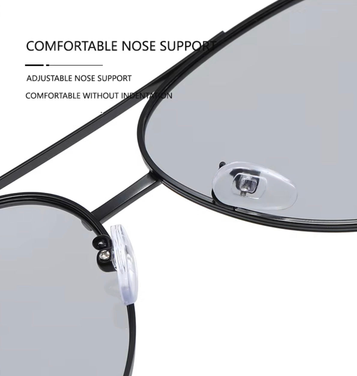 SQUARO Polarized Photochromic Square Sunglasses – TR90 + Metal Frame | UV400 Protection High Quality Light weight SQ20261611Square