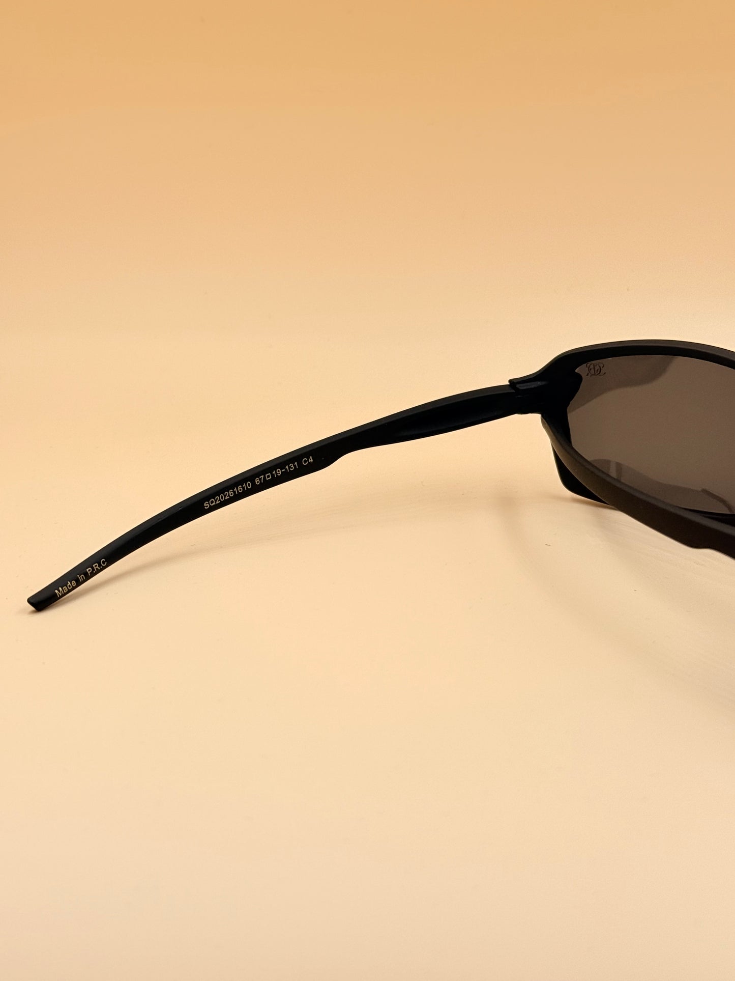 SQUARO Rectangular POLARIZED Oversized Shield Sunglasses – Premium Black Frame UV400 Lenses  SQ20261610 67#19-131