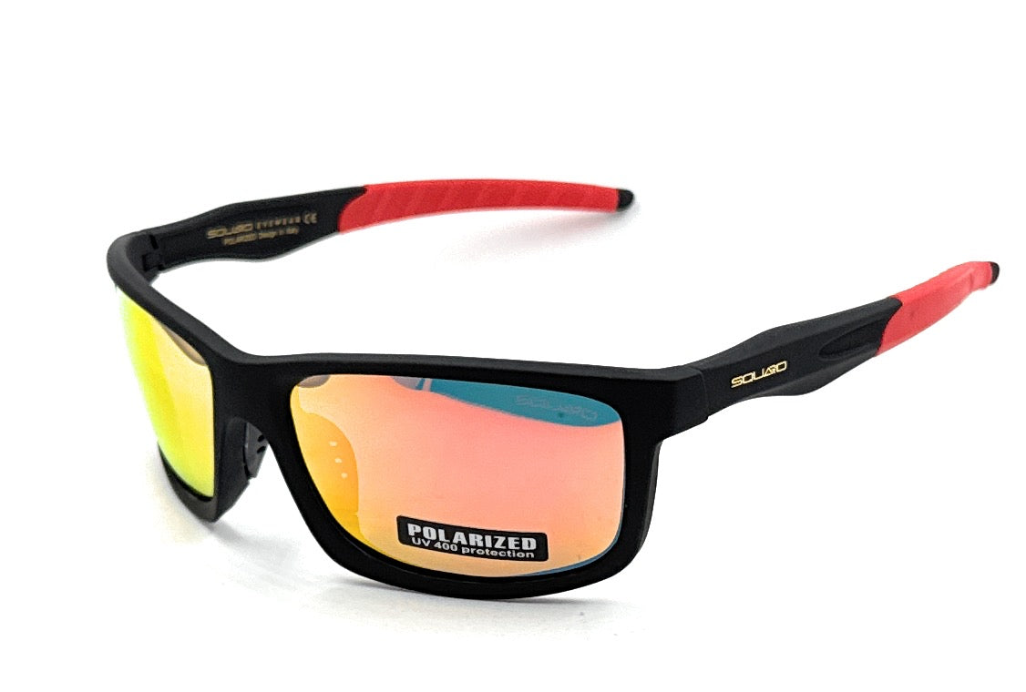 SQUARO Polarized Revo Mirror Sport Sunglasses premium quality UVA- UVB SQ20251560