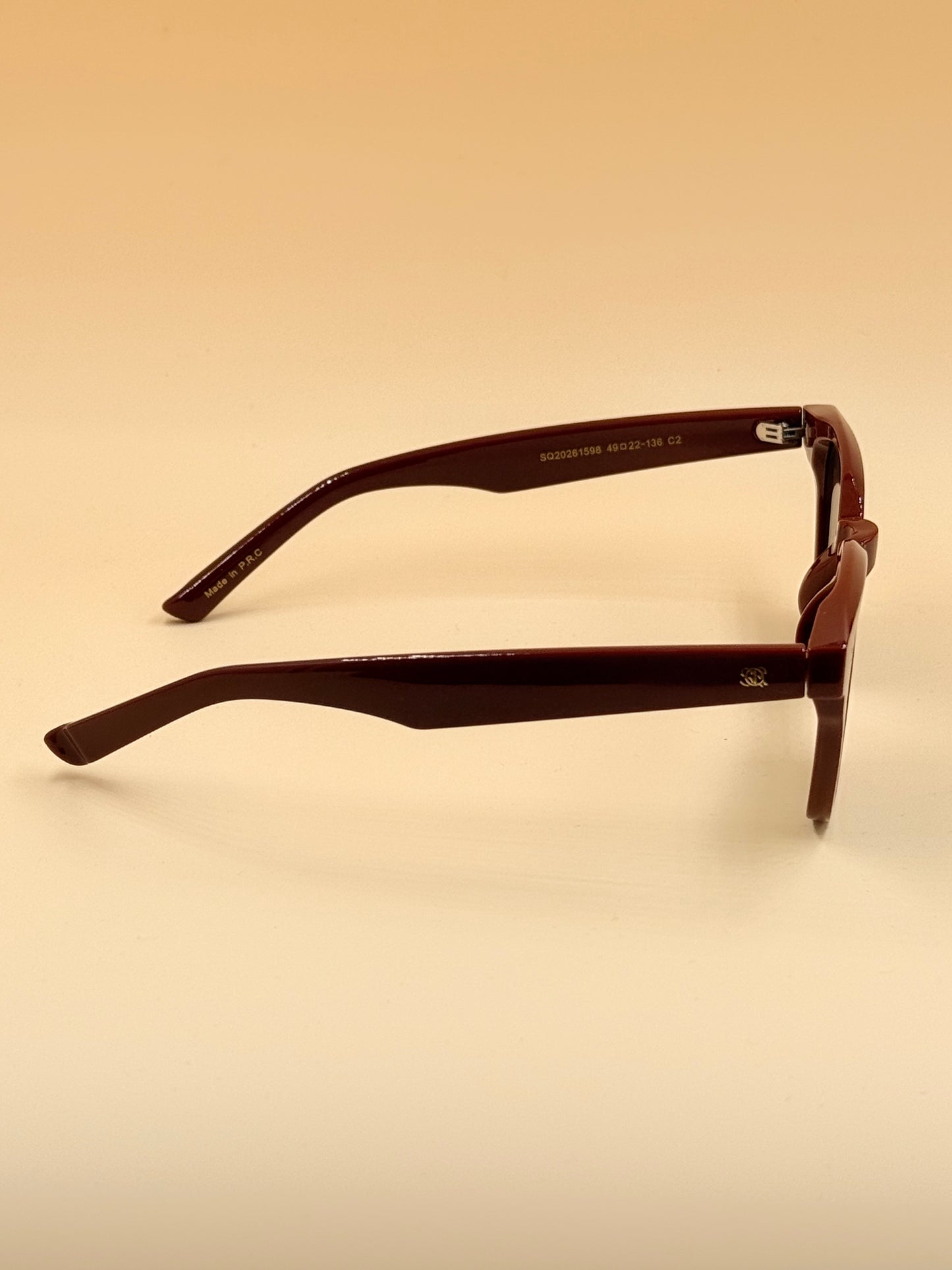 SQUARO Sunglasses – Lightweight Premium quality Frame with the metal Hinges UVA-400                SQ20261598 49#22-136