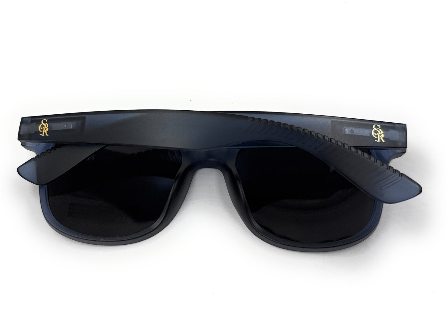 SQUARO Matte Black Polarized Sunglasses – Lightweight Premium quality Frame with Spring Hinges S16101