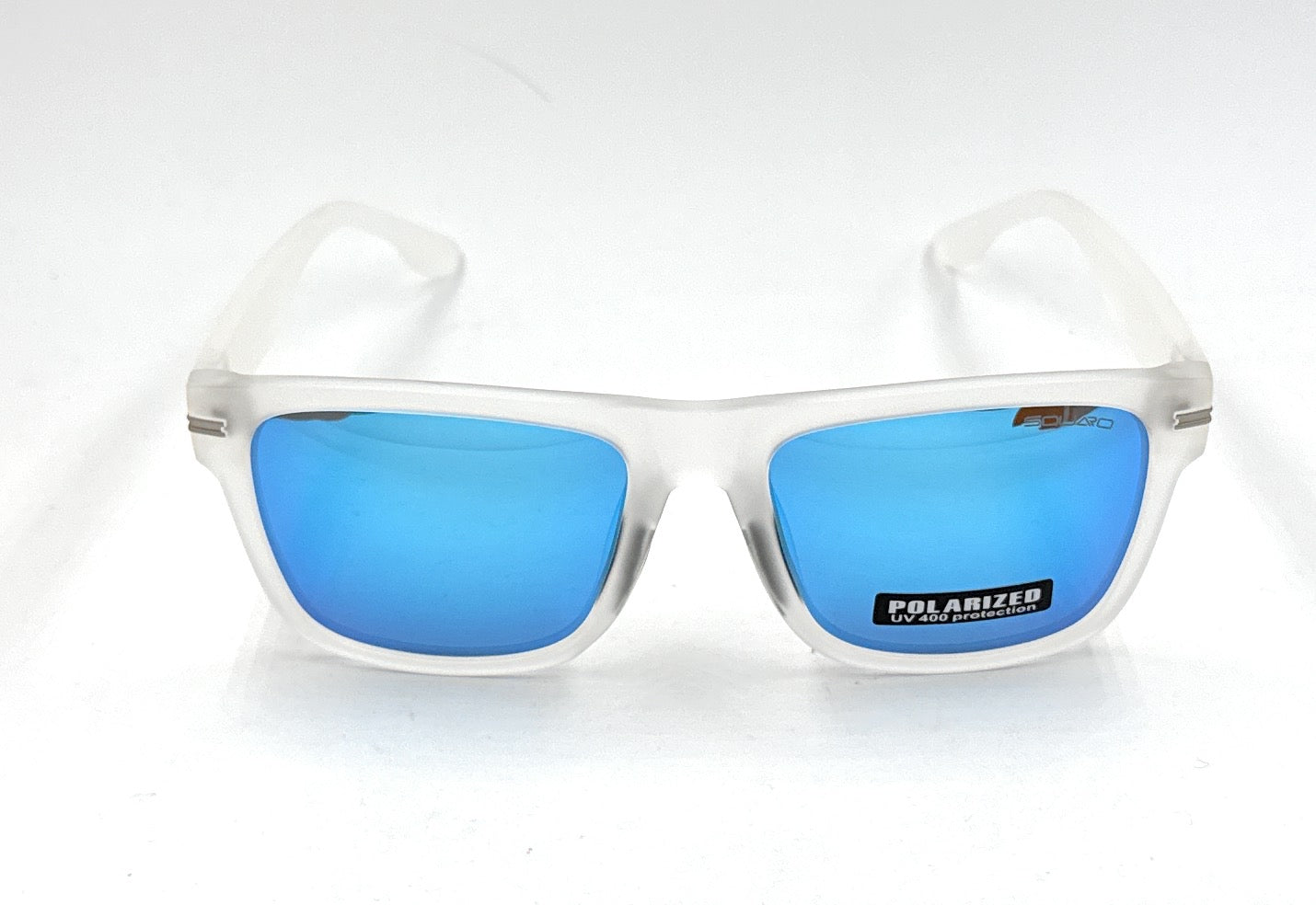 SQUARO Matte Black Polarized Sunglasses – Lightweight Premium quality TR90 Frame with the strong Hinges S11102