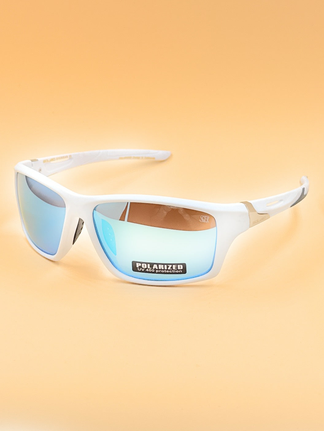 SQUARO SO20261586 POLARIZED Oversized Shield Sunglasses – Premium Black Frame with Gradient UV400 Lenses