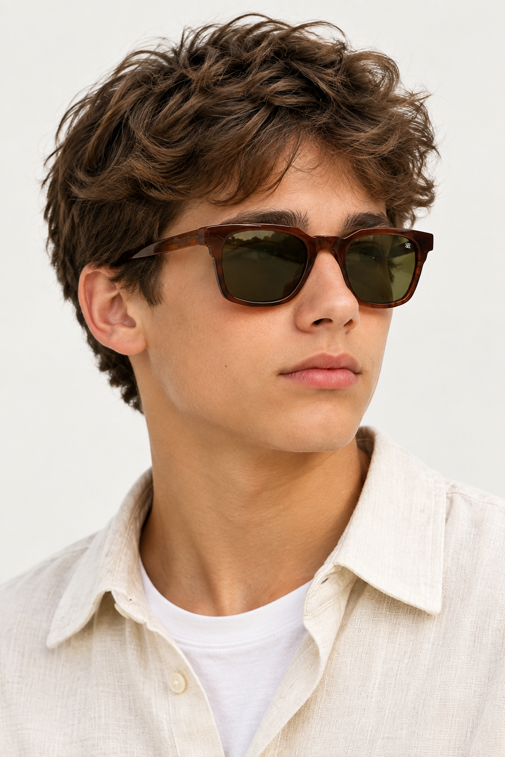 SQUARO Sunglasses – Lightweight Premium quality Frame with the metal Hinges UVA-400                SQ20261598 49#22-136