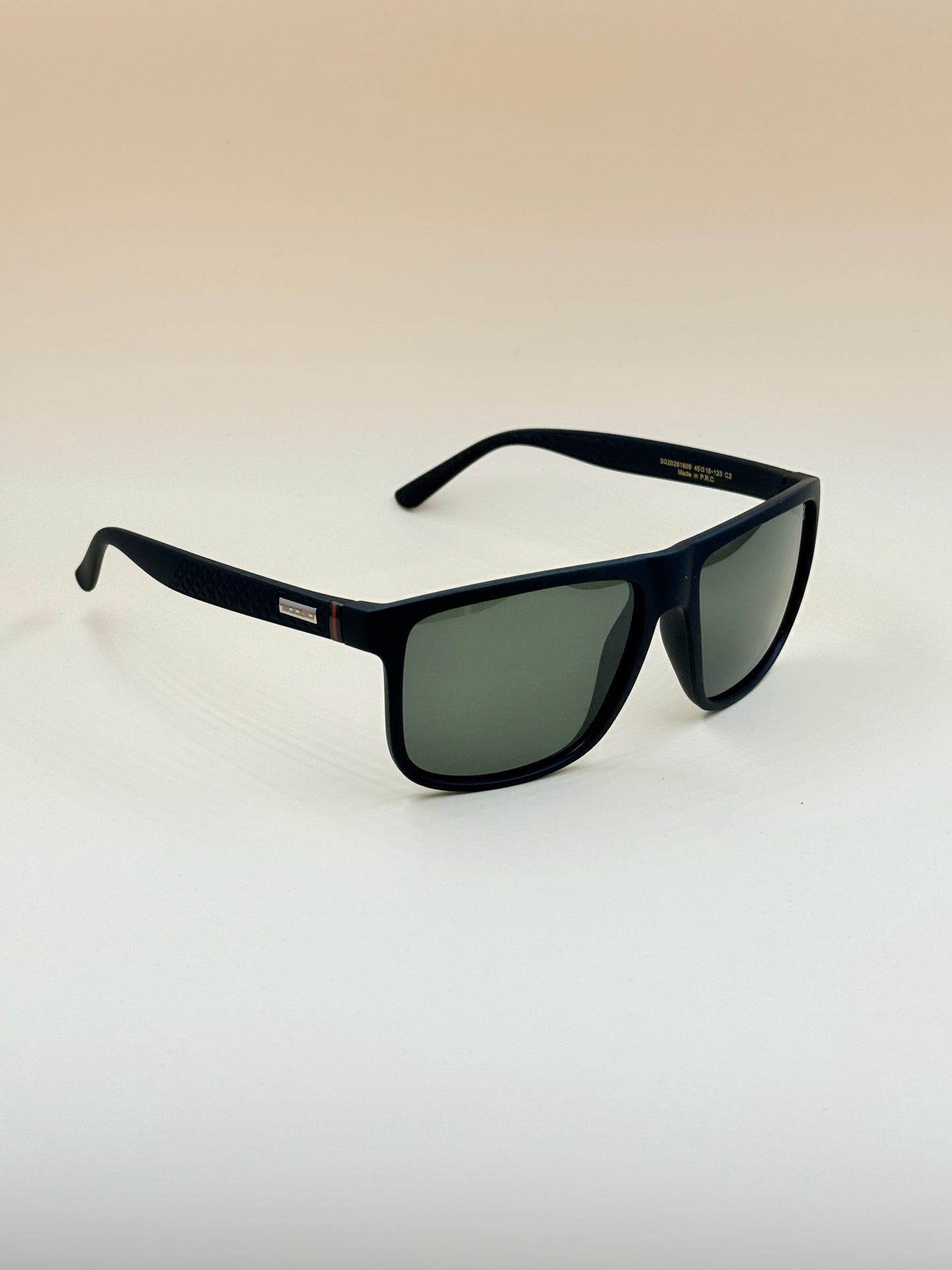 Rectangle SQUARO Polarized Sunglasses Men Women Driving Fishing Biking Hiking UVB-UVA %100 protection SQ20261609 45#15-123(mm)