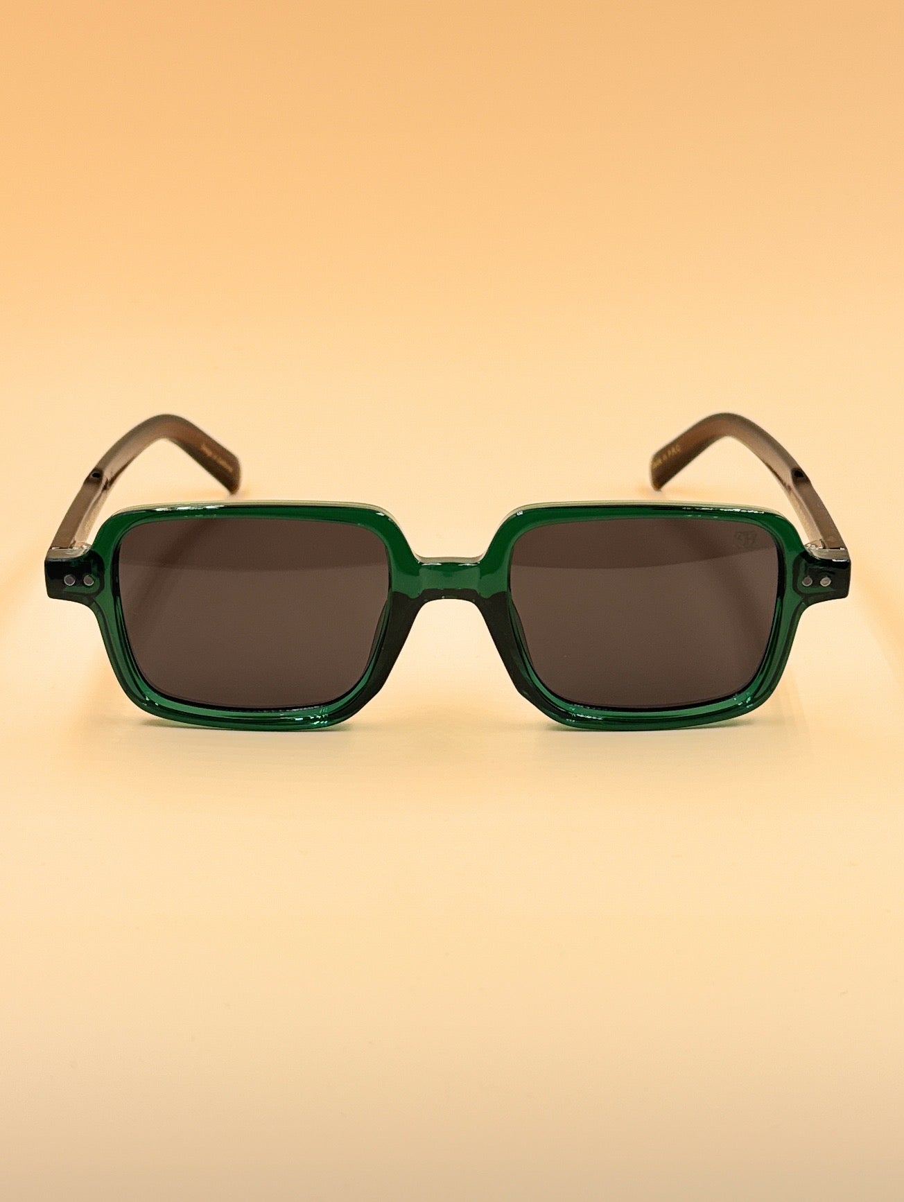SQUARO SQ20261583 Rectangular Unisex Sunglasses – Classic Black Frame with Durable Flex Hinges