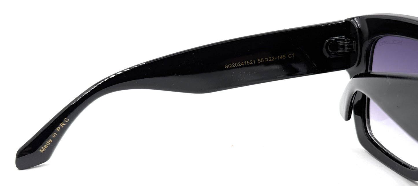 Women’s Cat-Eye Fashion Sunglasses – Premium Non-Polarized Gradient Purple Lens | SQUARO SQ20241521