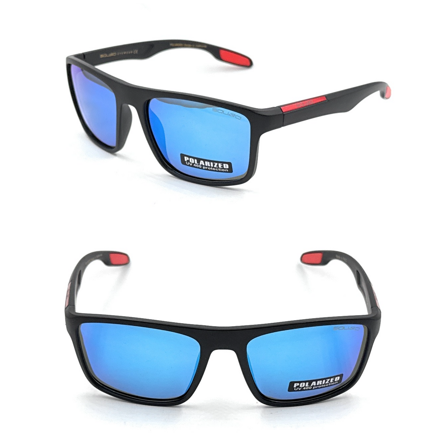 SQUARO Polarized Sunglasses Men Women Driving Fishing Biking Hiking UVB-UVA 400 SQ20251568