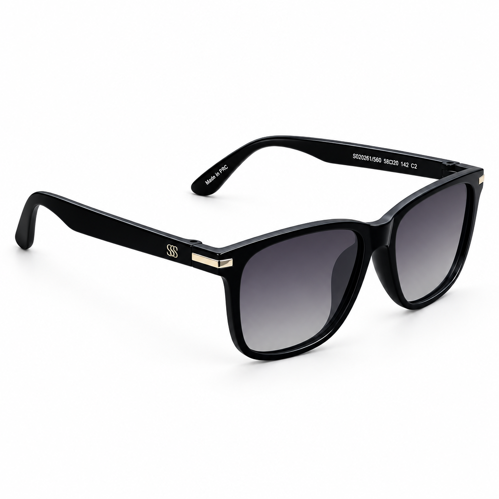 SQUARO Polarized Sunglasses Men Women Driving Fishing Biking Hiking UVB-UVA 400 SQ20261590 58#20_142(mm)