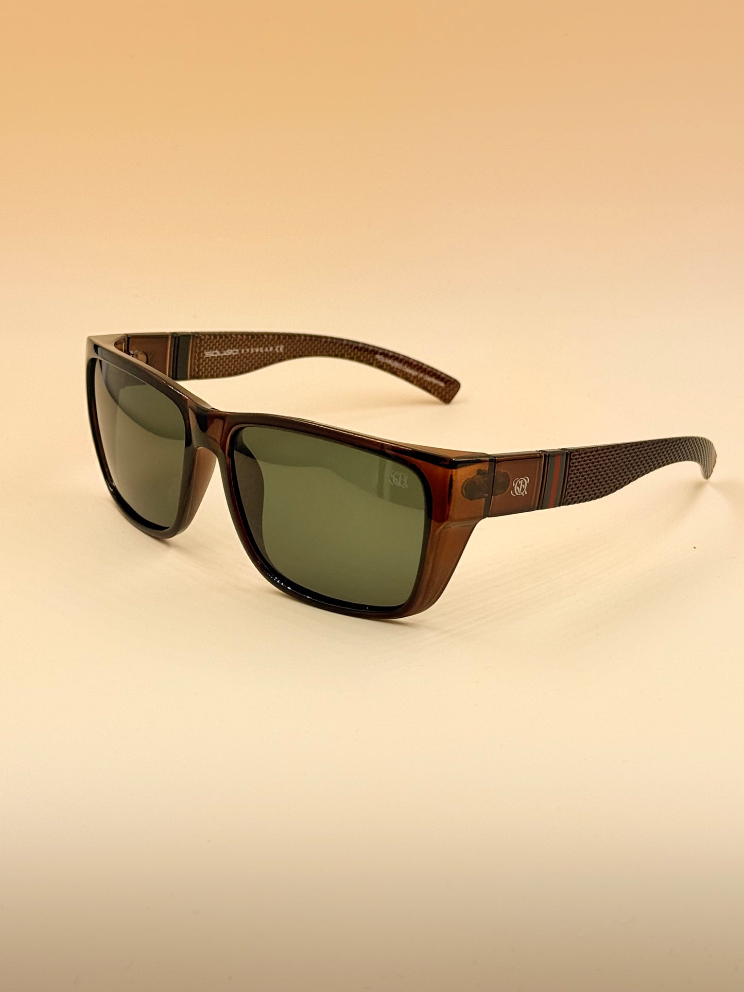 SQUARO Polarized Square Sunglasses - UV400 Protection with TAC Lenses SQ20261593 59#18-131(mm)