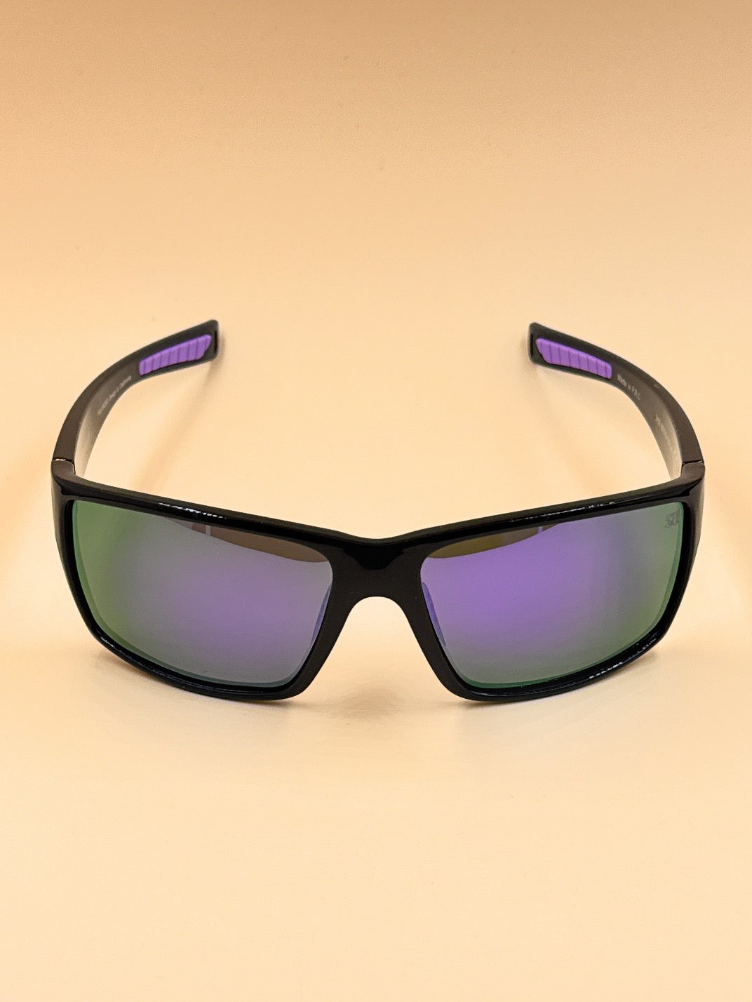 SQUARO 3150 Polarized Sport Sunglasses for Men – Matte Black Frame with Revo Polarized Lenses | UV400 Protection