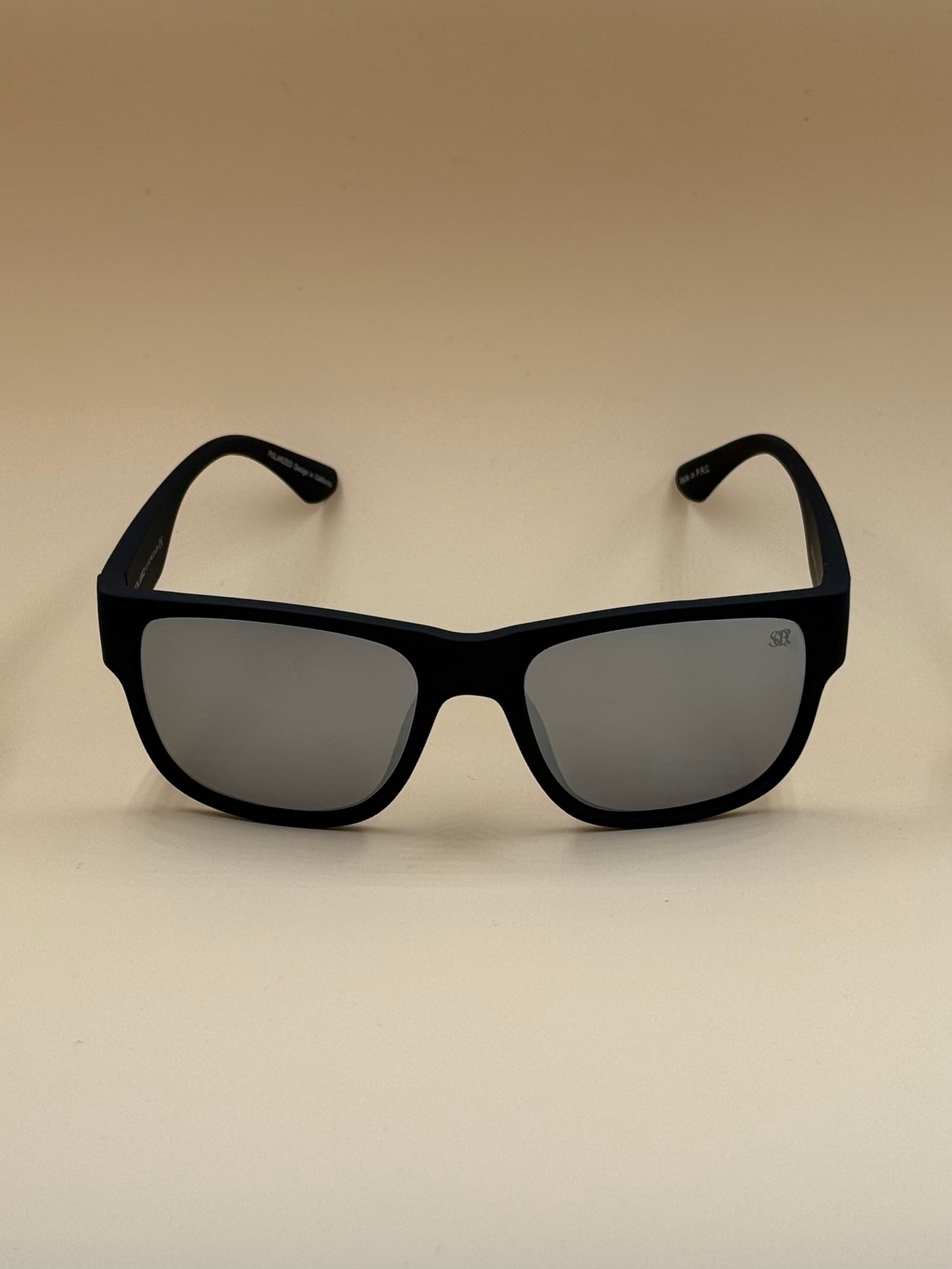 SQUARO Model 3018 Polarized Sunglasses – Matte Black Frame | UV400 Protection