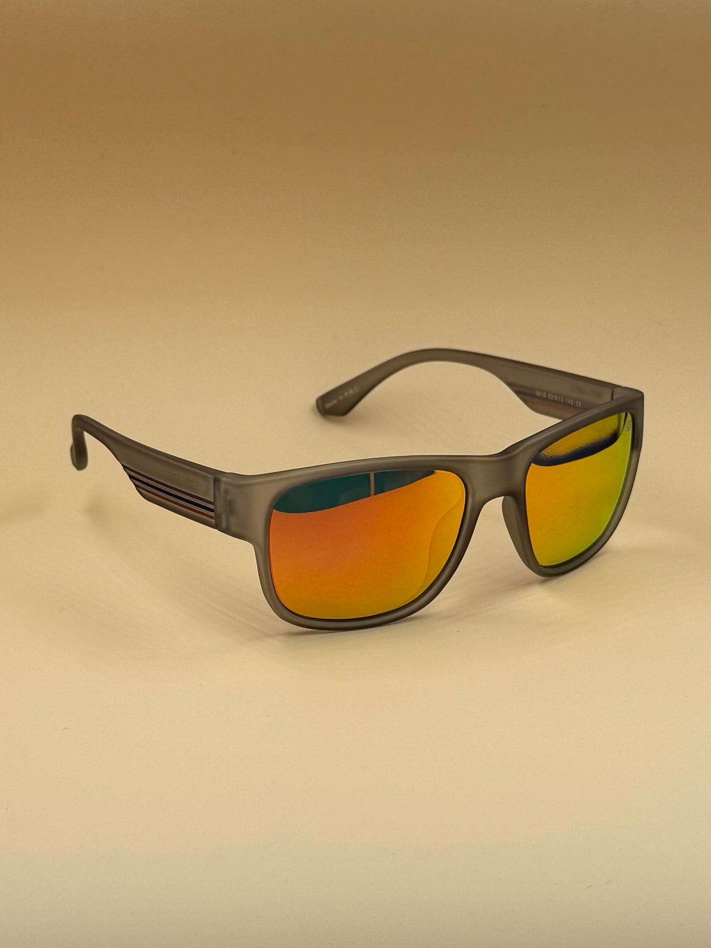 SQUARO Model 3018 Polarized Sunglasses – Matte Black Frame | UV400 Protection