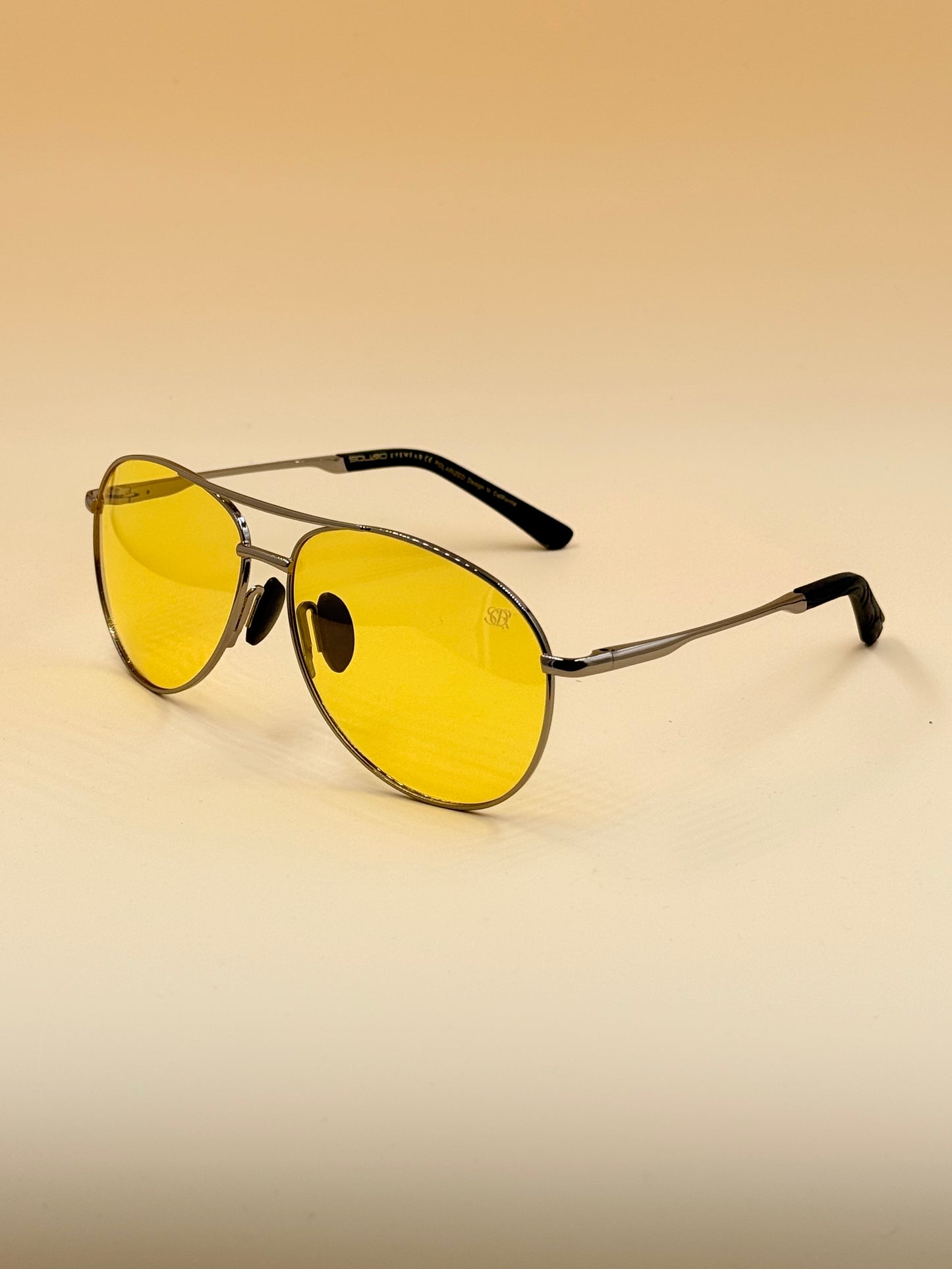 SQUARO Polarized Aviator Sunglasses Premium Metal Frame with the spring hinges | UV400 Protection High Quality Light weight SQ20261607