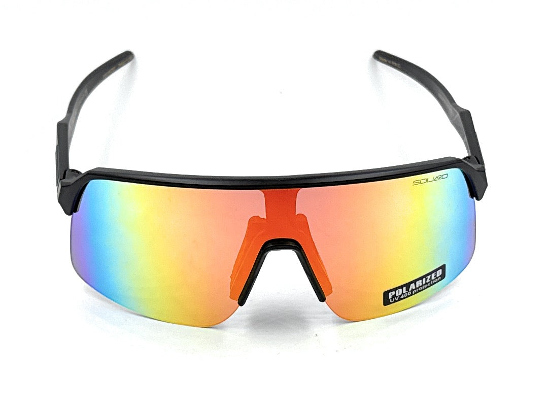 SQUARO Polarized Blue Mirror Sport Sunglasses Biking Fishing Hiking Running Driving All activities with the premium quality UVA-UVB SQ20251531